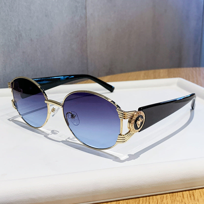 2026.New Model, New Stylish Oval for Women, European and American Style, Trendy Metal for Men- Suitable for Casual Wear,, and Parties- an Ideal Choice for Couples, Friends, and Family