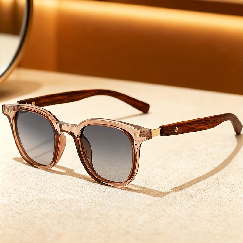 Fashion Glasses for Both Men And Women with Protection, Featuring High-Quality Printed Temples, Stylish Accessory Suitable for Year-Round Wear